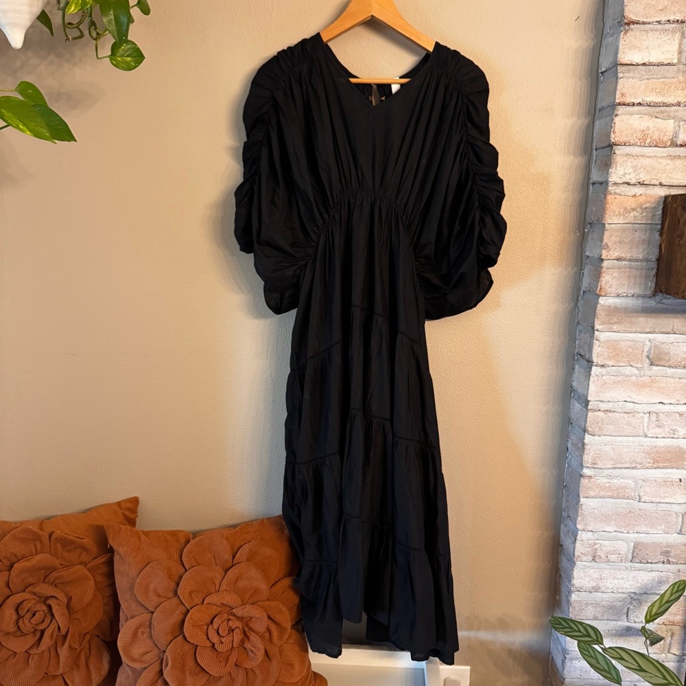 MERLETTE‎ Athene Ruched Midi Dress